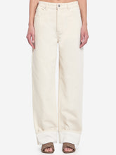 BOTTEGA VENETA 38 turned up jeans