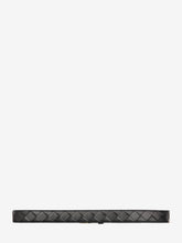 BOTTEGA VENETA 75 black watch intrecciato belt