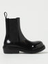 BOTTEGA VENETA 36 fireman brushed leather ankle boots