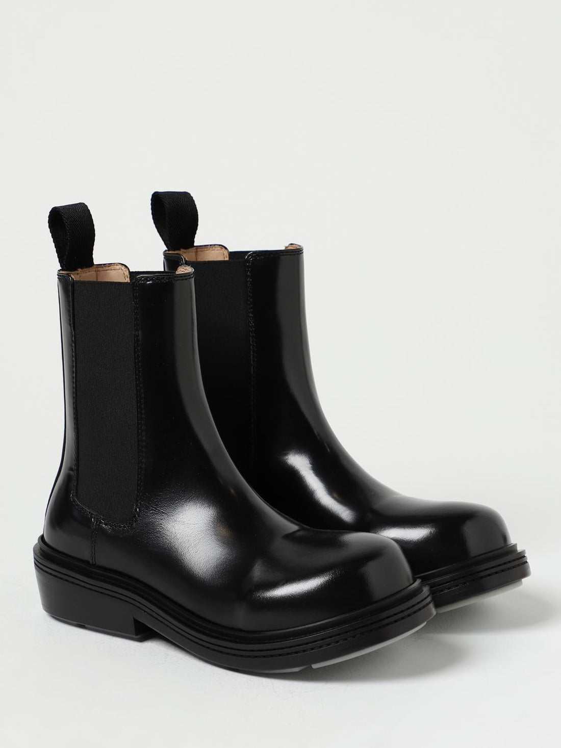 BOTTEGA VENETA 36 fireman brushed leather ankle boots