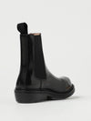 fireman brushed leather ankle boots