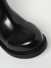 BOTTEGA VENETA 36 fireman brushed leather ankle boots