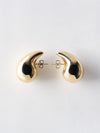 drop earrings in 18kt gold plated 925 sterling silver