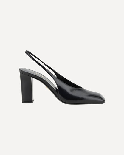 Prada Leather Pumps Black