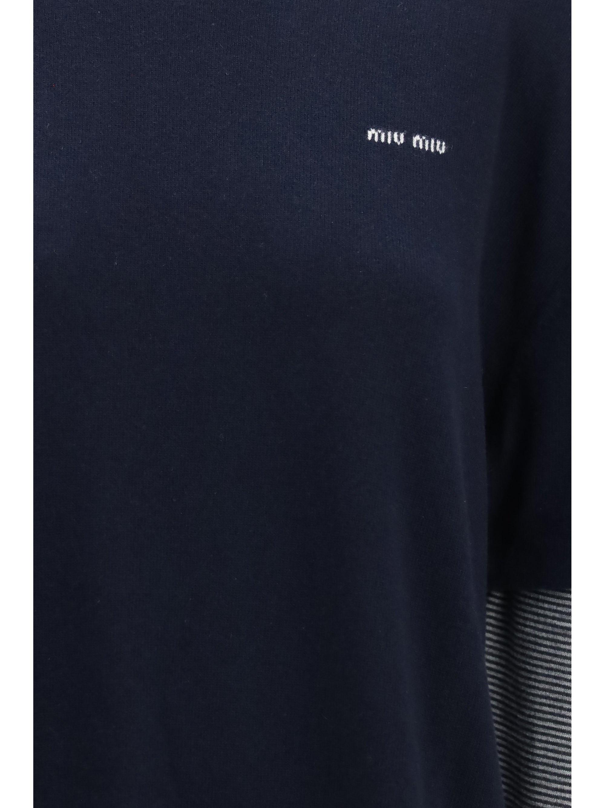 long-sleeve layered sweater