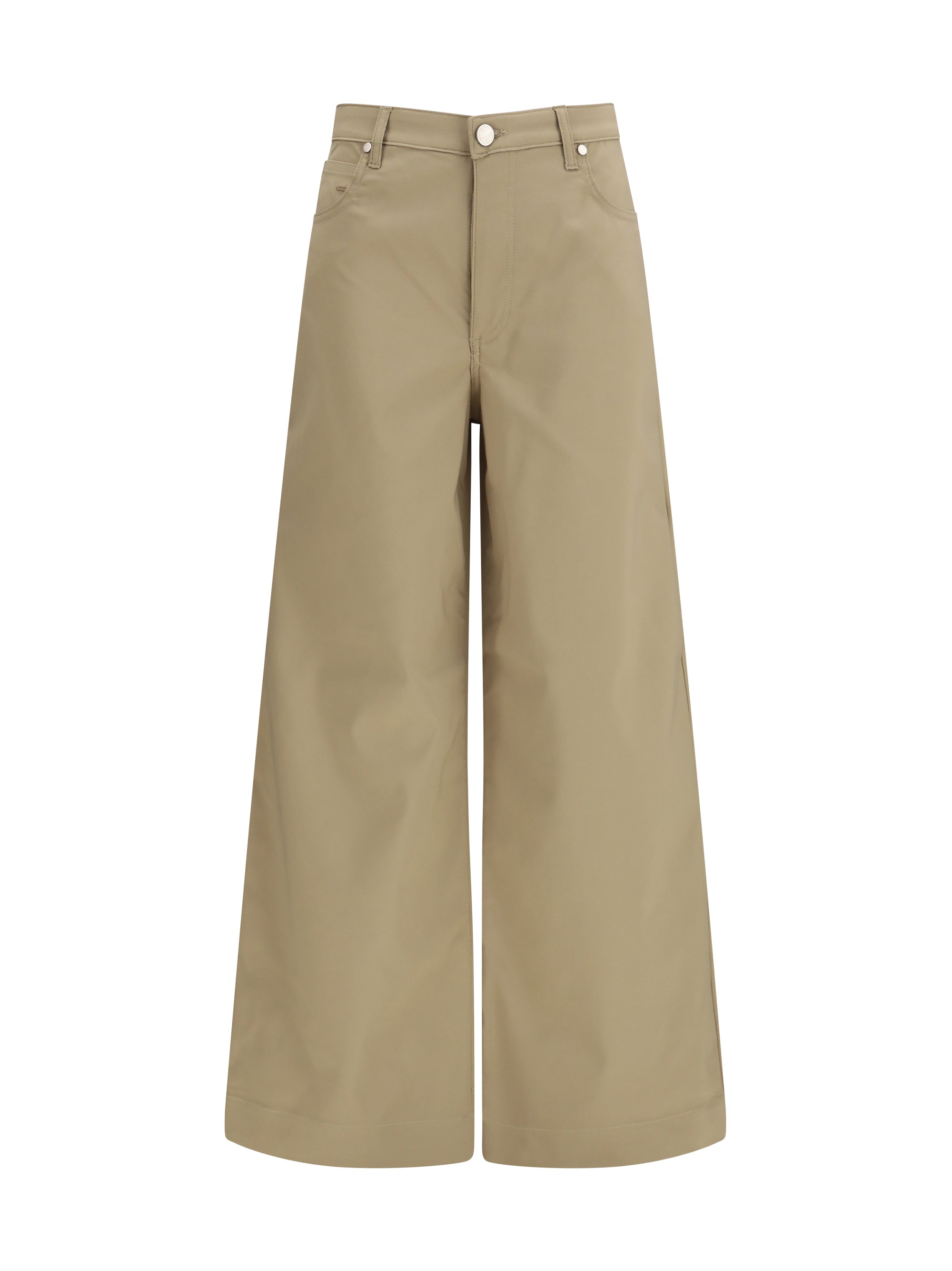 five-pocket stretch cotton pants