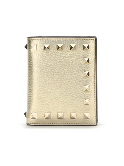 VALENTINO GARAVANI OS rockstud flap french wallet
