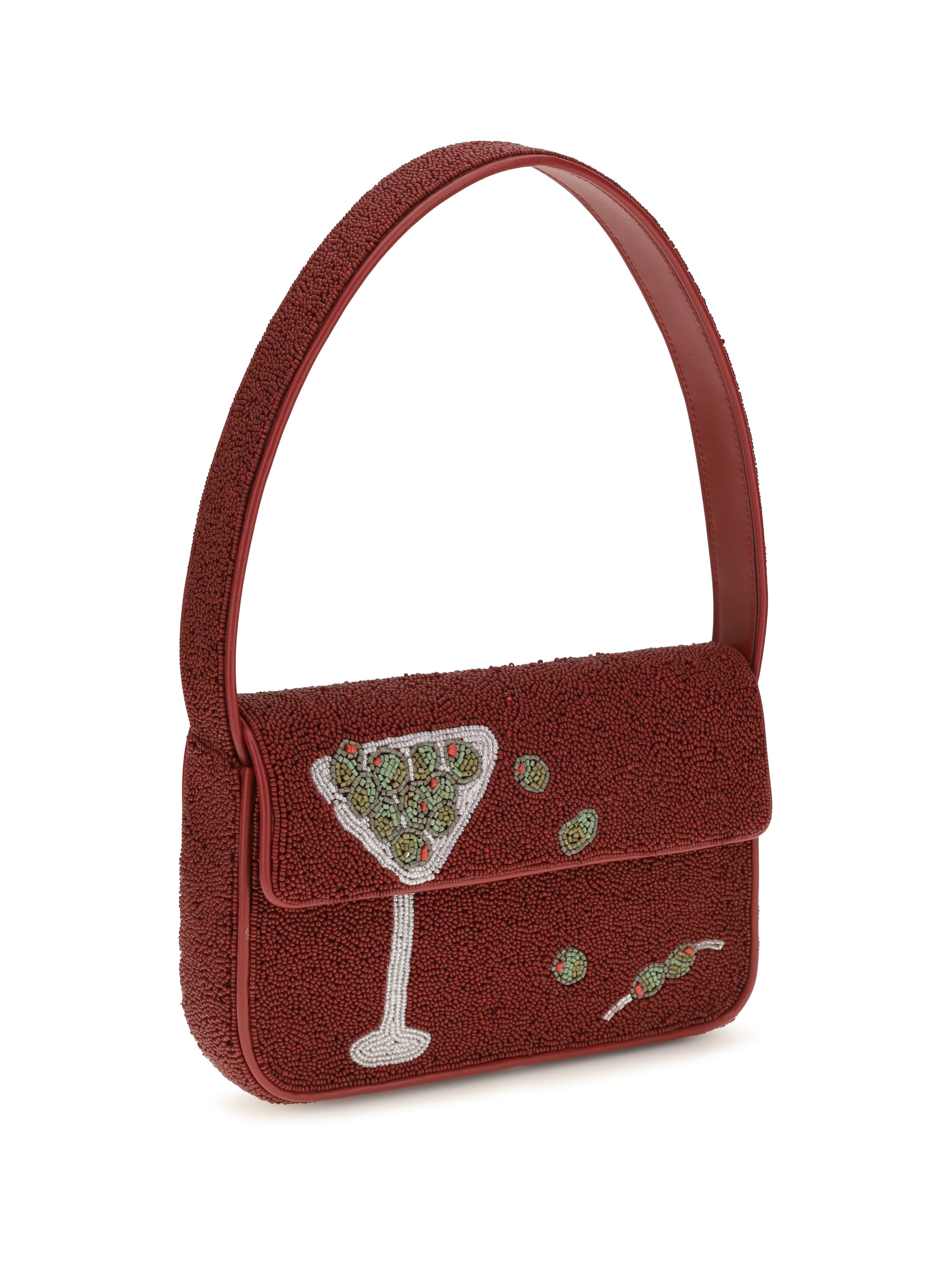 tommy beaded shoulder bag