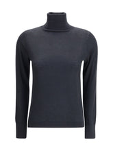 ALLUDE L cashmere turtleneck sweater