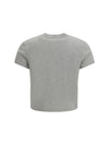 short-sleeve t-shirt with central logo print