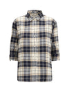 elishaw check shirt