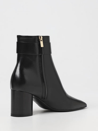 FERRAGAMO 4½ placida ankle boots in shiny leather