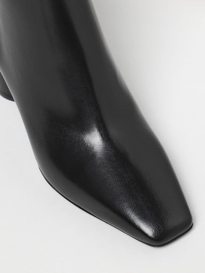 FERRAGAMO 4½ placida ankle boots in shiny leather