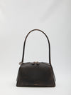 le bouledogue bag in distressed leather