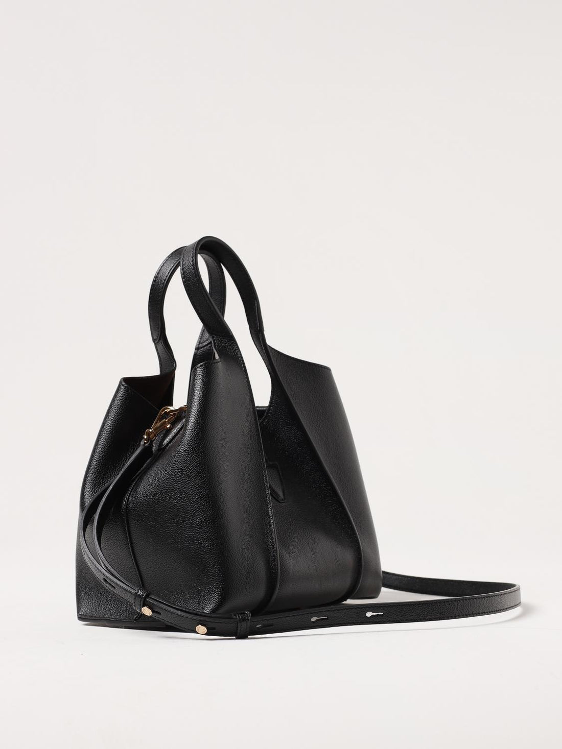timeless bag in micro grained leather