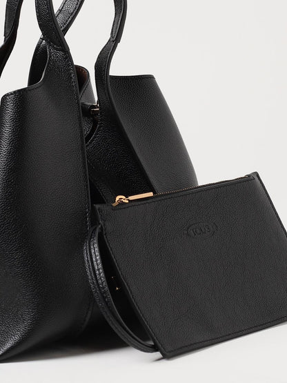 timeless bag in micro grained leather