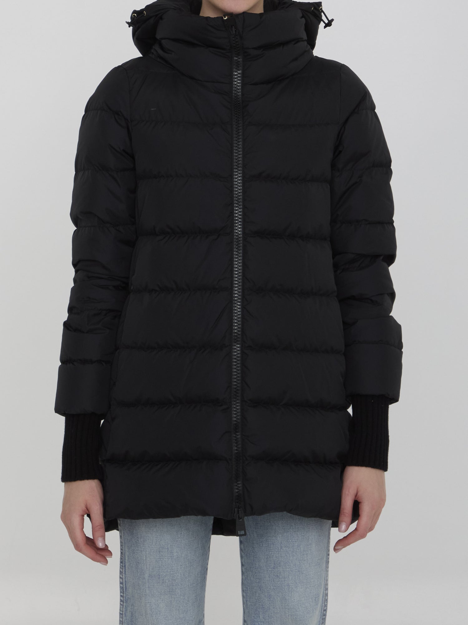HERNO 40 a-shape puffer jacket