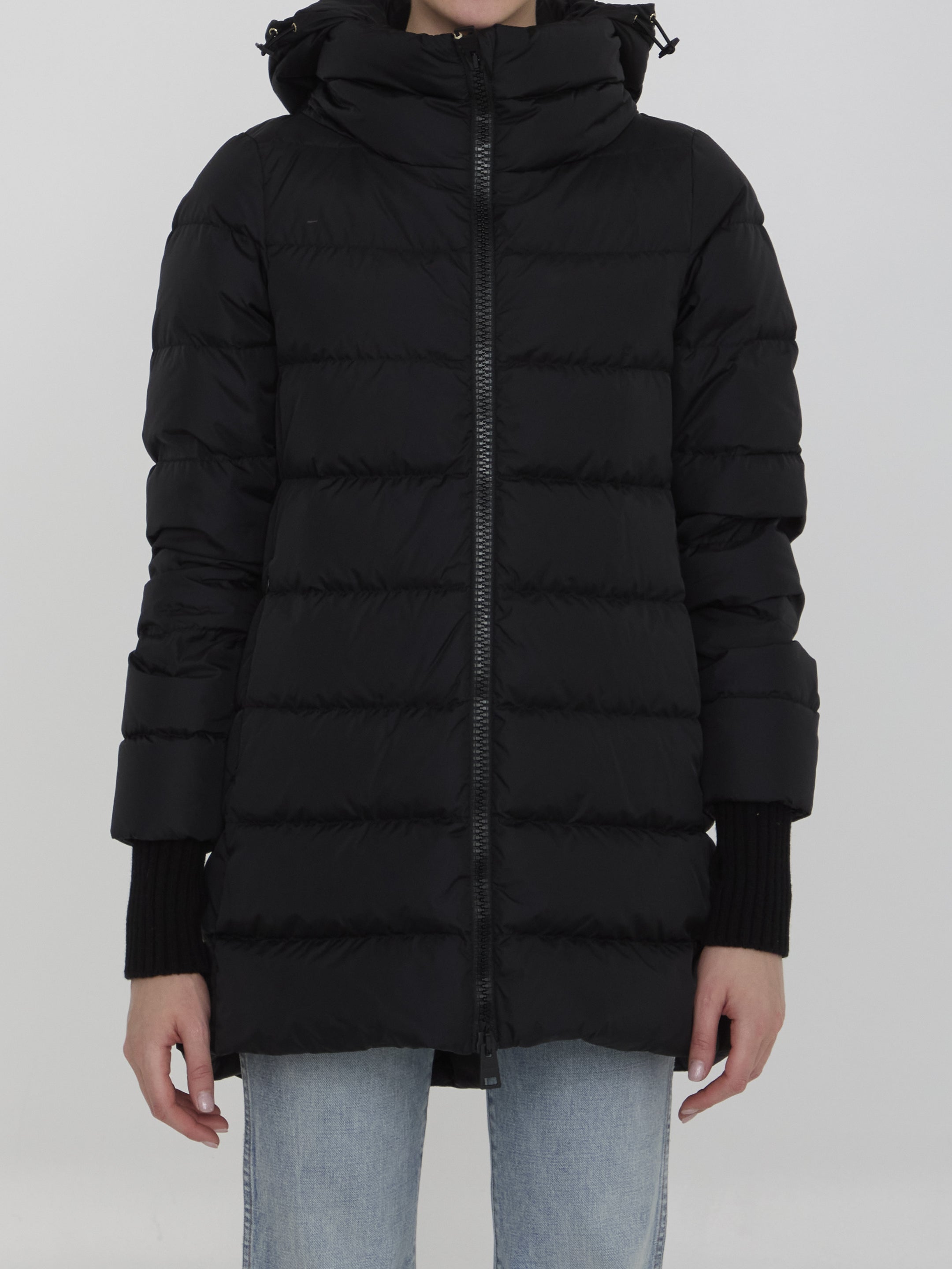 HERNO 40 a-shape puffer jacket