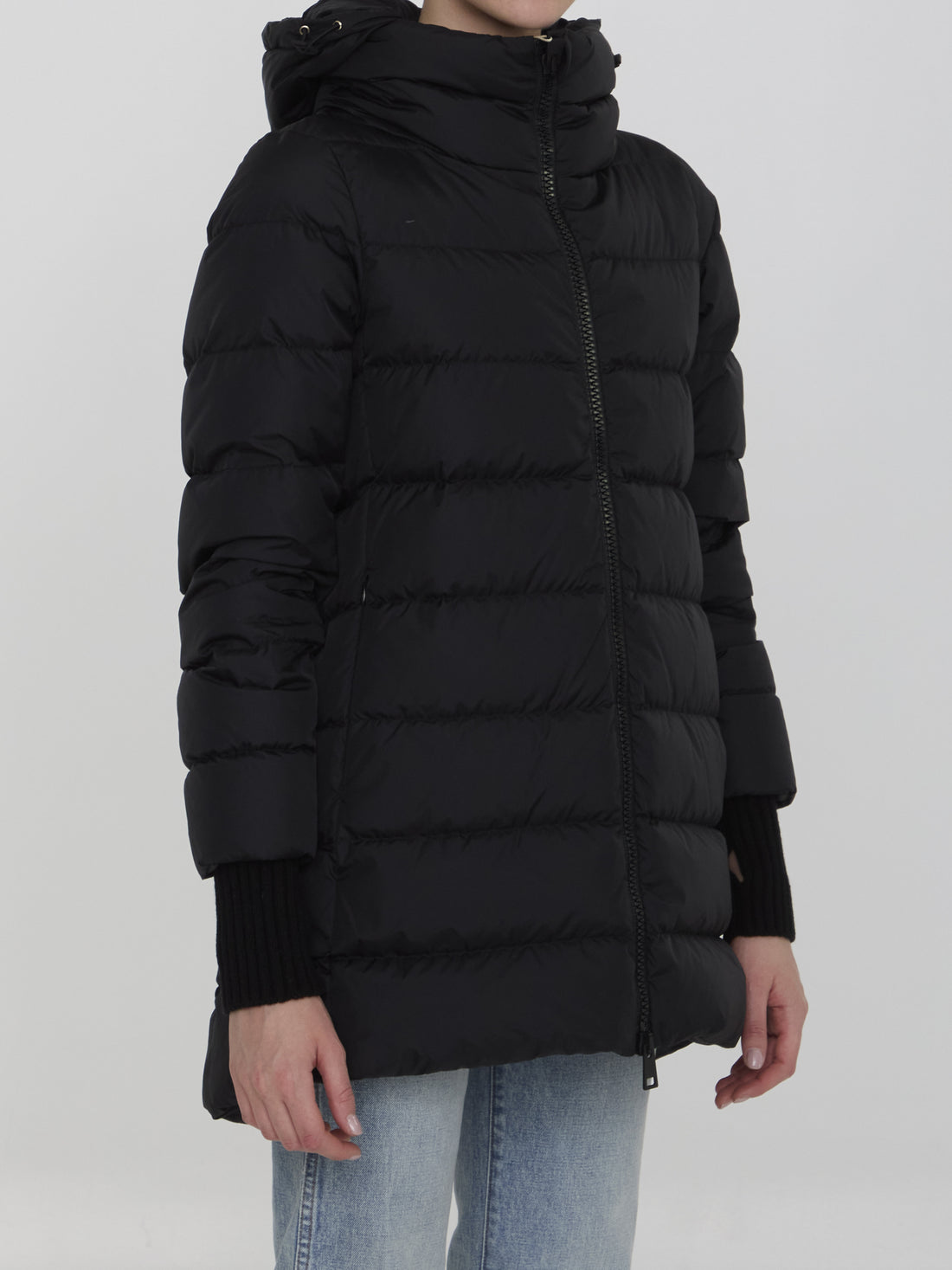 HERNO 40 a-shape puffer jacket
