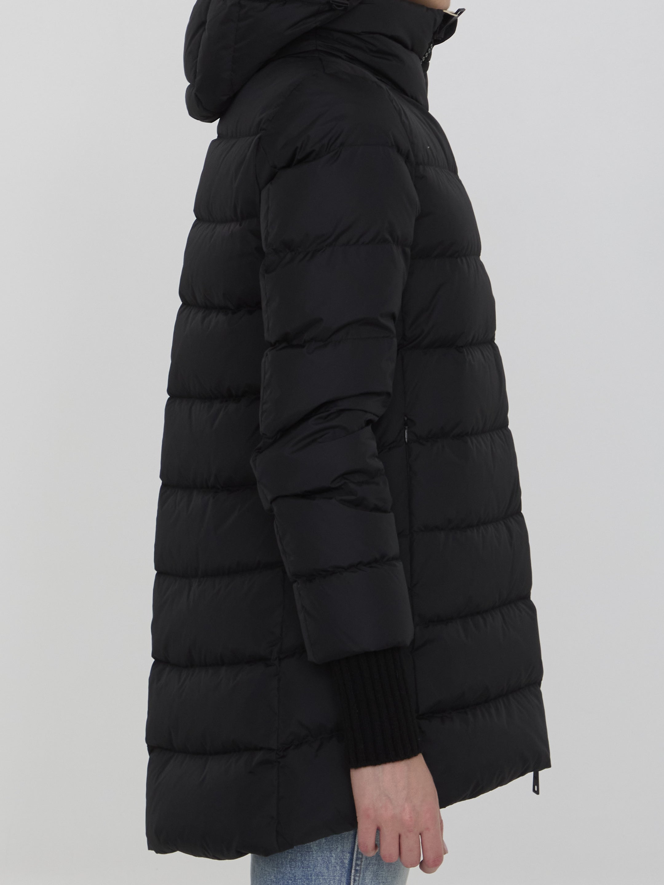 HERNO 40 a-shape puffer jacket