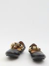 ballet flats with eyelets