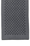 grey wool all over logo
