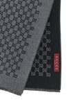 grey wool all over logo