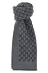 grey wool all over logo