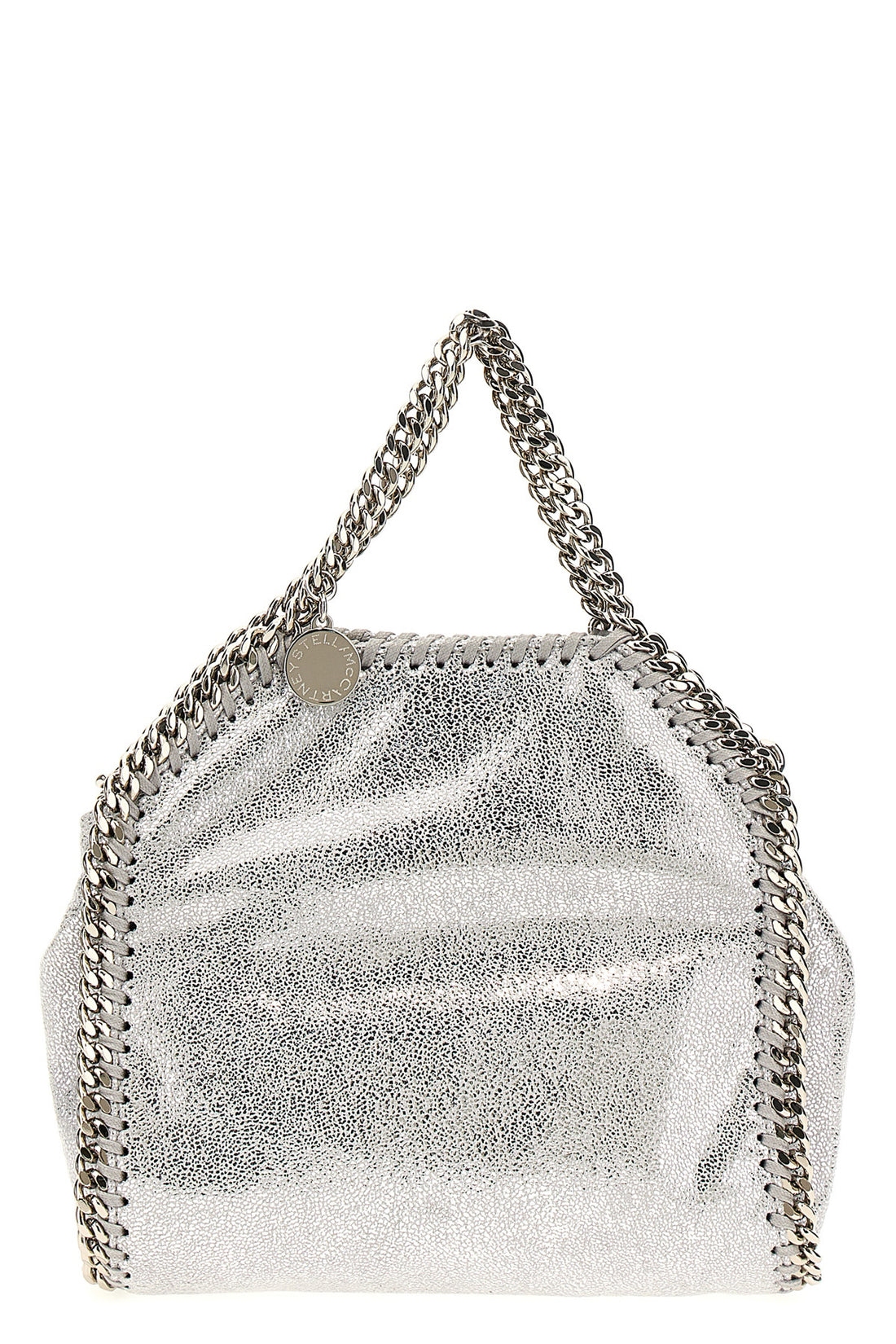 STELLA MCCARTNEY OS falabella micro shopping bag in shaggy deer