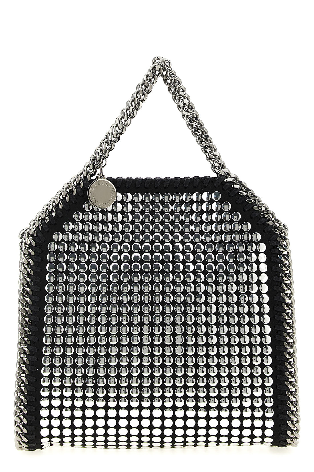 STELLA MCCARTNEY OS tiny falabella handbag in leather-effect fabric
