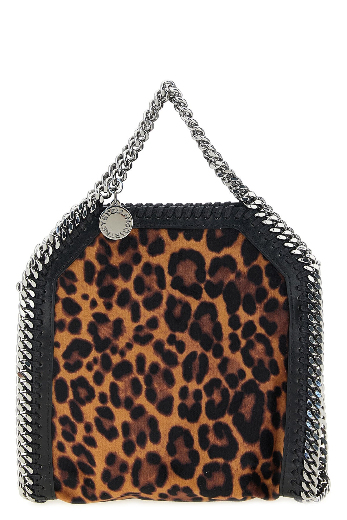 the stella mccartney falabella micro handbag defines a compact silhouette thro