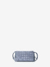 cloudy indigo notturno clutch bag