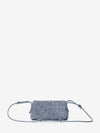 cloudy indigo notturno clutch bag