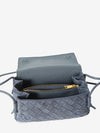 cloudy indigo notturno clutch bag