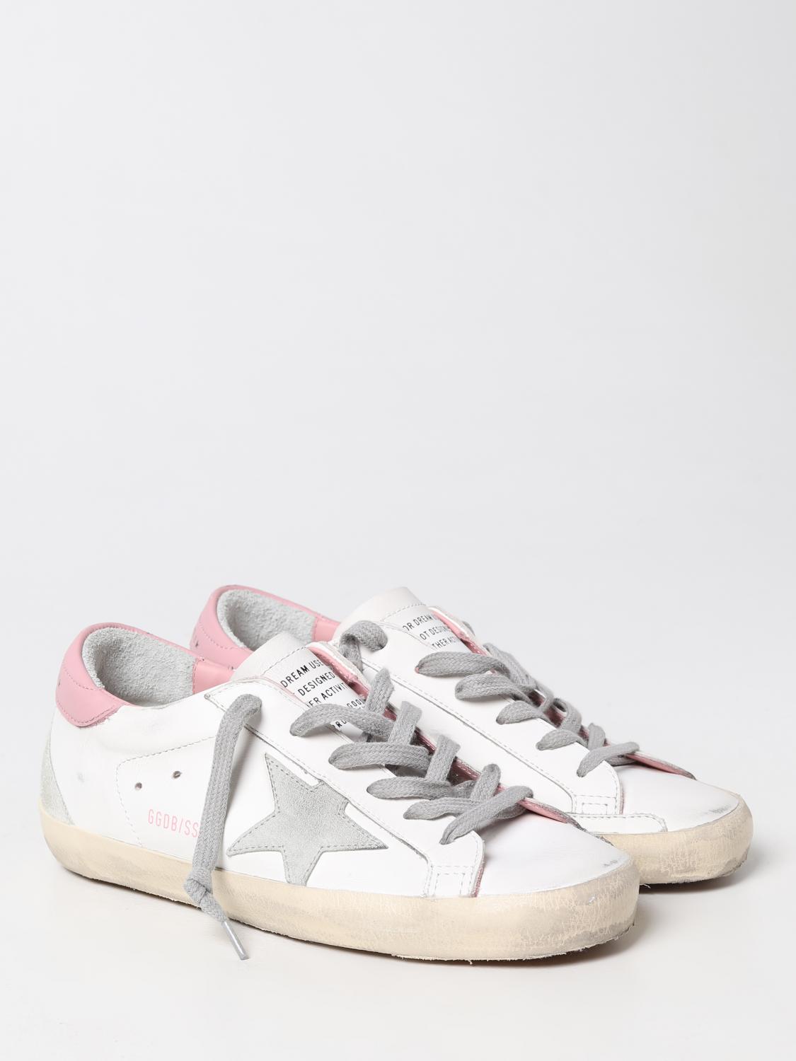 super-star used leather sneakers