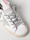 super-star used leather sneakers