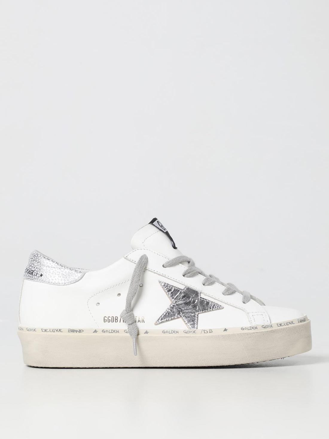 GOLDEN GOOSE 40 hi star leather sneakers