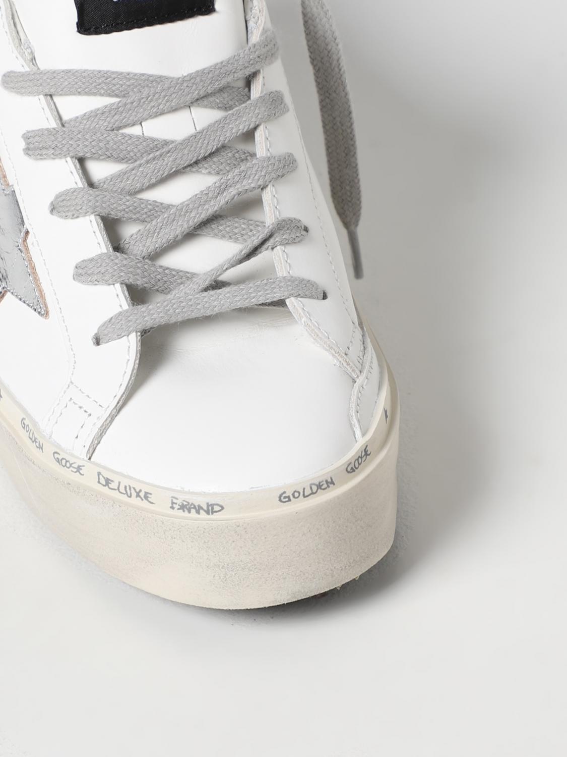 GOLDEN GOOSE 40 hi star leather sneakers