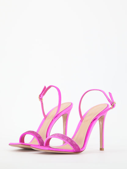 GIANVITO ROSSI 36½ britney fuchsia sandals 