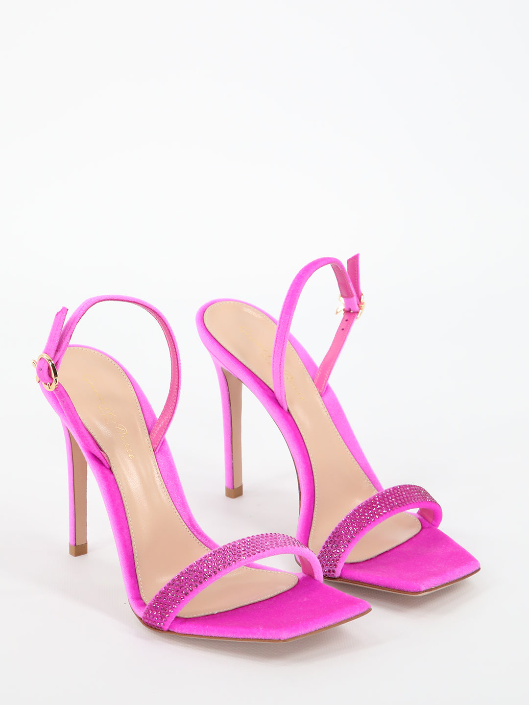 GIANVITO ROSSI 36½ britney fuchsia sandals 