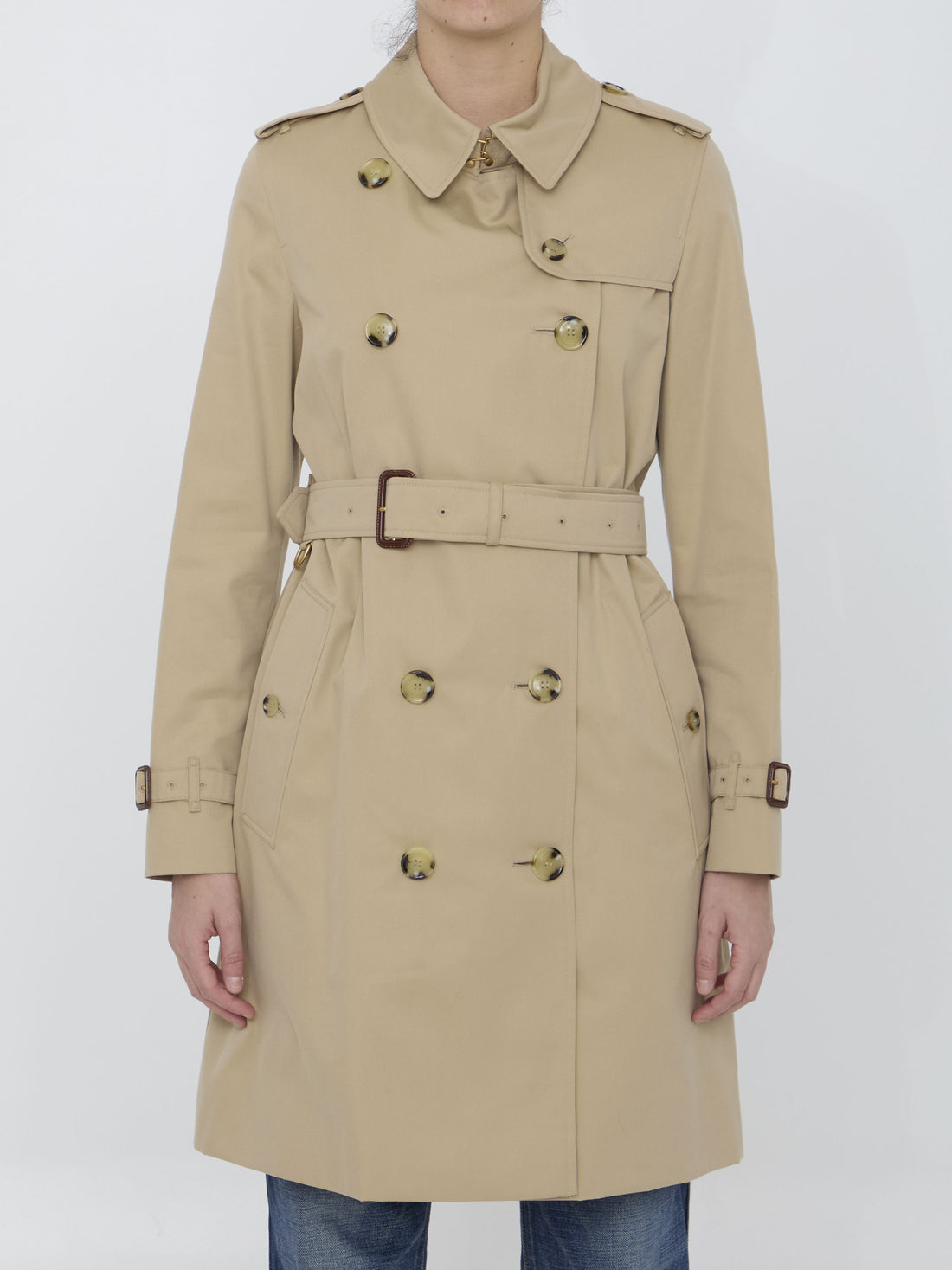 BURBERRY 10 heritage kensington trench coat 