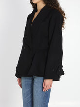 CHLOE 36 short coat with ruffles