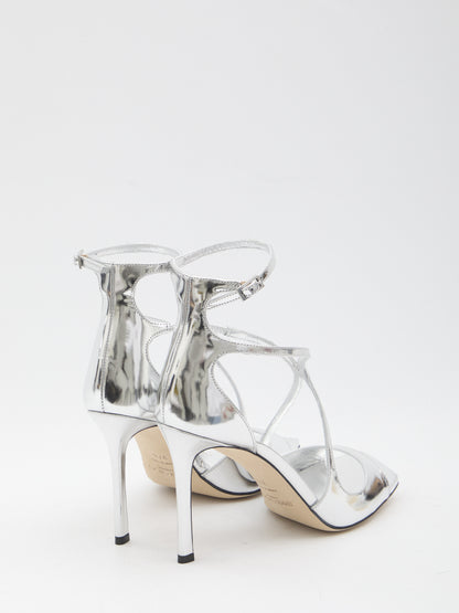 JIMMY CHOO 37 azia 95 sandals 