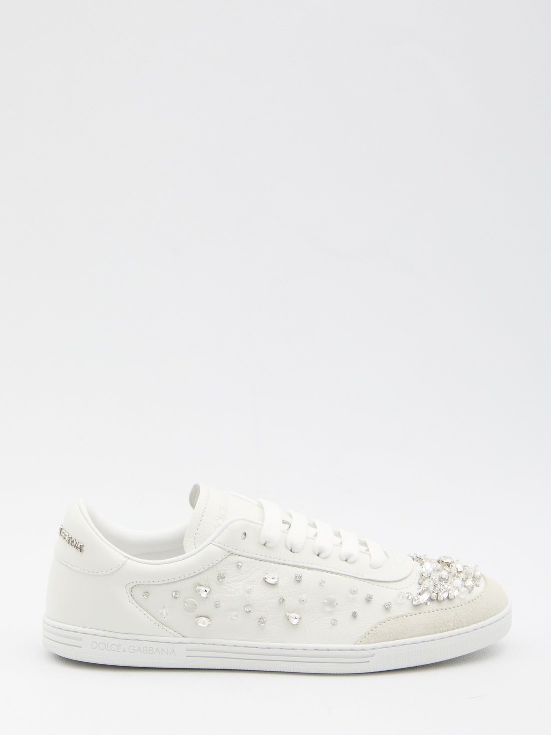 DOLCE&GABBANA 36 sneakers embellished with rhinestones