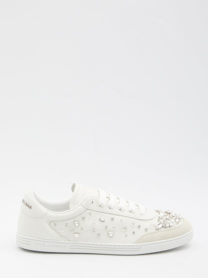 DOLCE&amp;GABBANA 36 sneakers embellished with rhinestones