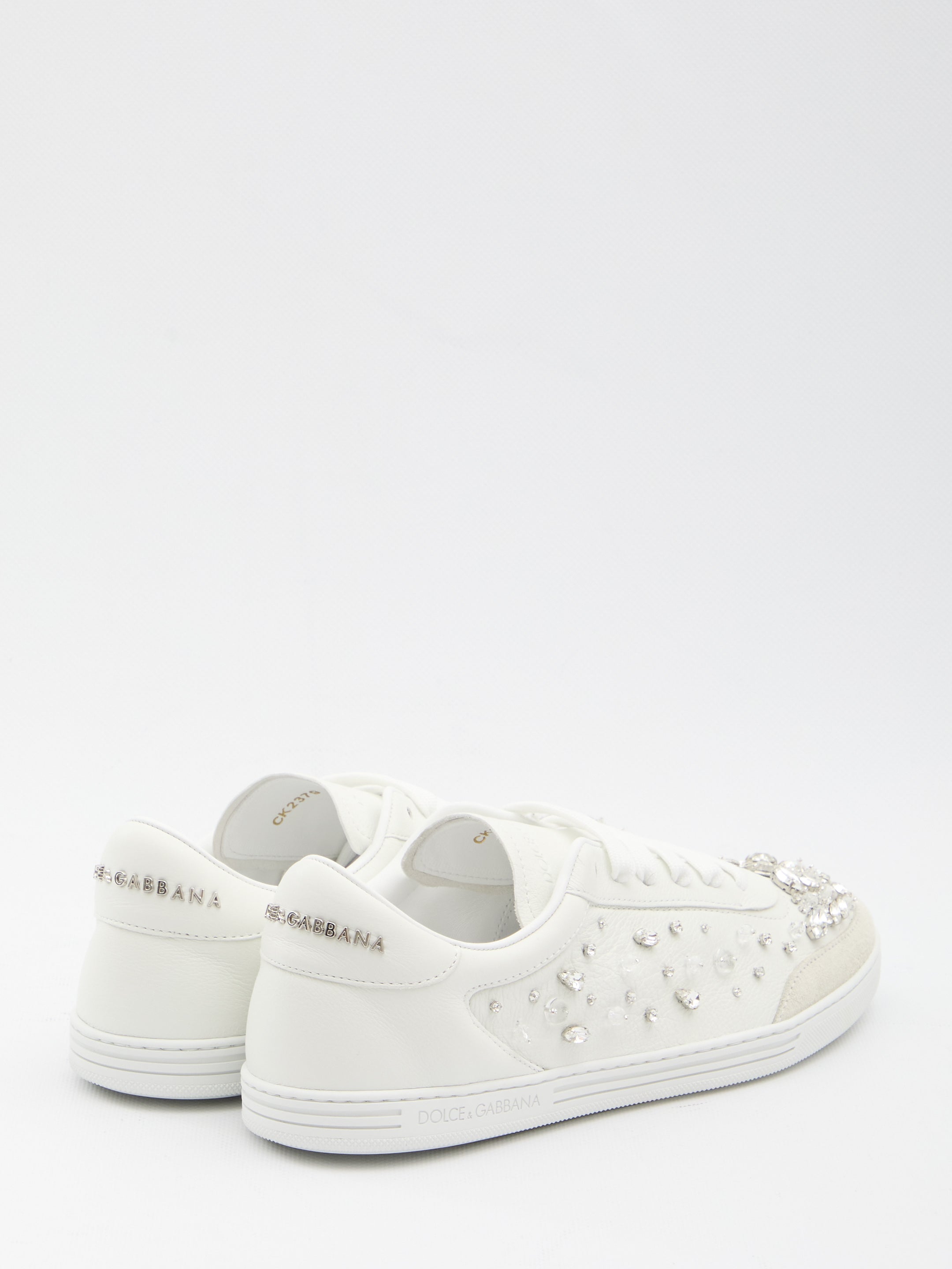 DOLCE&amp;GABBANA 36 sneakers embellished with rhinestones