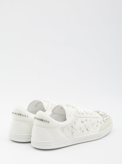 DOLCE&amp;GABBANA 36 sneakers embellished with rhinestones