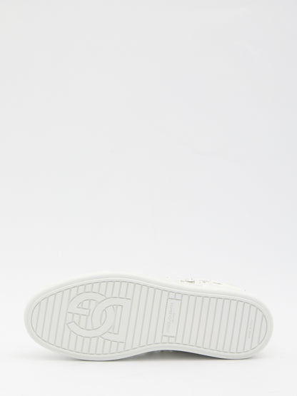 DOLCE&amp;GABBANA 36 sneakers embellished with rhinestones