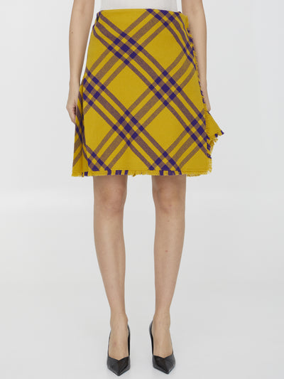 check wool kilt