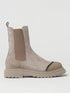 BRUNELLO CUCINELLI 40 chelsea boot in suede with monili